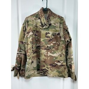 US Army Combat Uniform OCP Multicam FR Ripstop Coat Medium Regular Camo Tactical